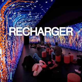 RECHARGER, une installation immersive au Hangar Y 1