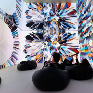 ARTECHOUSE Miami Beach: Future Sketches / Code Poems 1