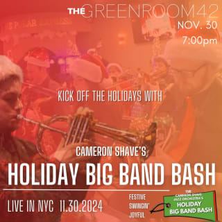 The Cameron Shave Holiday Big Band Bash 1