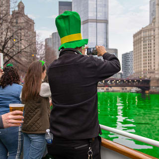 Chicago St. Patricks Day Green River Afternoon Cruise 1