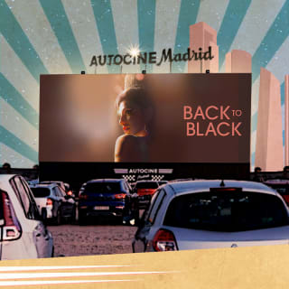 Back to black en Autocine Madrid 1