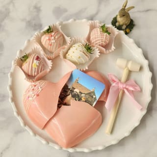 White Day Heart Lettering Chocolate & Strawberry Chocolate One-Day Class @ Jamsil 1