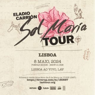 Eladio Carrión no LAV Sala 1, Lisboa 2024 1