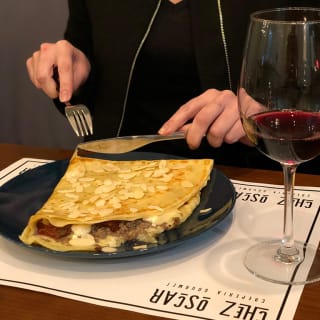 Creperia Gourmet Chez Oscar: crepe doce ou salgado com bebida 2