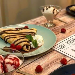 Creperia Gourmet Chez Oscar: crepe doce ou salgado com bebida 3