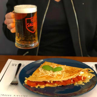 Creperia Gourmet Chez Oscar: crepe doce ou salgado com bebida 4