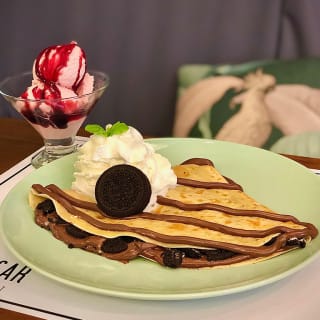 Creperia Gourmet Chez Oscar: crepe doce ou salgado com bebida 5