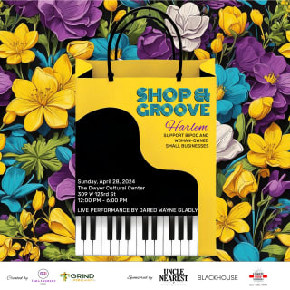 Shop & Groove Harlem Spring Pop-up & Live Music Event 1