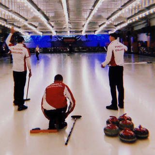 Curling and Human Curling Experience at Queens 2