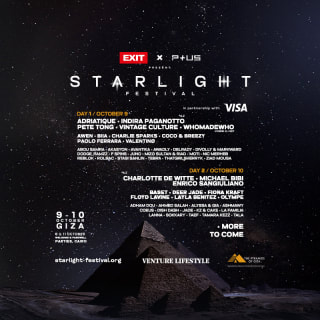 EXIT x P+US present: STARLIGHT Festival in partnership with Visa 1