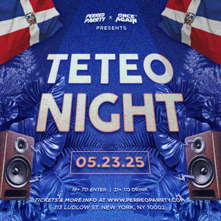 Teteo Dominican Night at Mehanata - Dembow Reggaeton Dance Party NYC 1