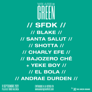 We Are Green Fest: lo mejor de la música urbana en directo 2