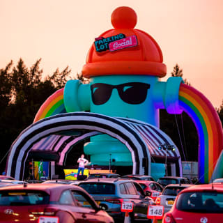Drive In Comedy at John Lennon Airport! 2