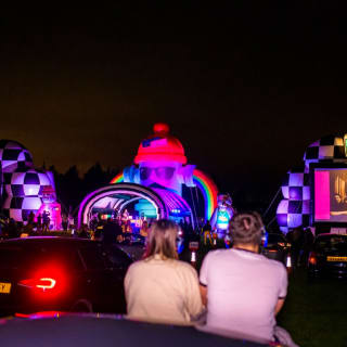 Drive In Comedy at John Lennon Airport! 4