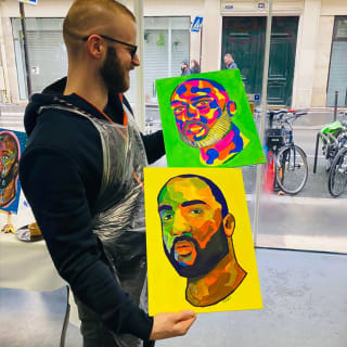 Drink & Paint : Painting aperitif at Galerie Wawi 1