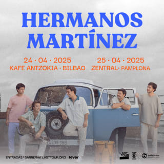 Hermanos Martínez en Kafe Antzokia, Bilbao 2025 1