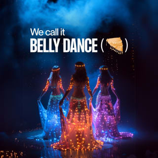 We call it Belly Dance: A Dazzling Dance & Light Show 3