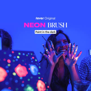 Neon Brush: Sip & Paint Workshop in the Dark 2