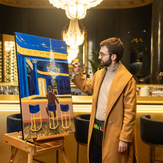 Art & Drinks en la barra de Amar Barcelona 2