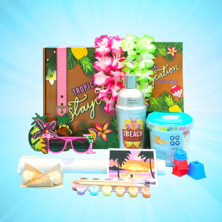Tropical Staycation Date Night at Home Box - By Let'sDate Crate 2