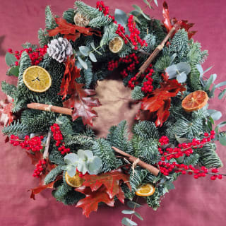 Taller de Coronas Navideñas 4