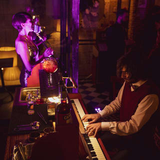 Live Jukebox Campari en Bar Comoleto 1