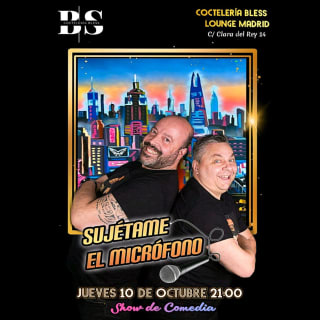 Monologo Sujétame el micrófono en Coctelería Bless Lounge 1