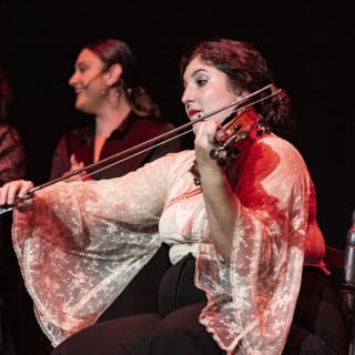 Flamenco Orchestra in Flamenco Theater Seville 2