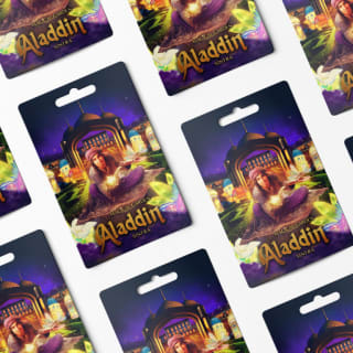 Cartão Oferta Magical Garden Aladdin Sintra 1