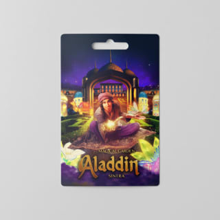 Cartão Oferta Magical Garden Aladdin Sintra 2