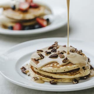 Japanese Soufflé Pancakes & Mimosas: Meal for 2 at Flipper's 6
