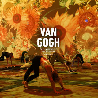 Yoga Nidra con Sophie en Van Gogh: The Immersive Experience 1