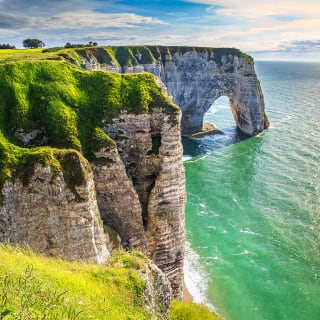 Voyage à Étretat : Plage & Falaises 1