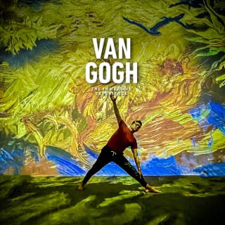 Yoga at Van Gogh: The Immersive Experience 3