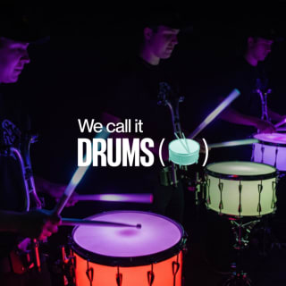 We call it Drums: Movie Soundtracks in an LED Percussion Show 2