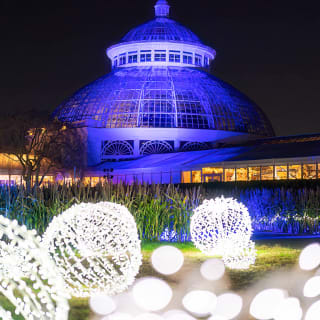 NYBG Glow: Holiday Lights Display 1