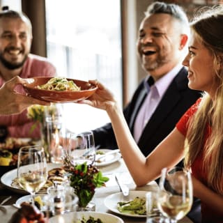 Déjeuner au restaurant Marta 1