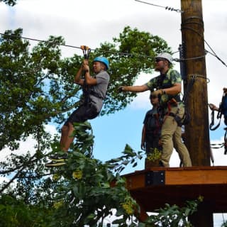 Coral Crater Park: Zipline Adventure