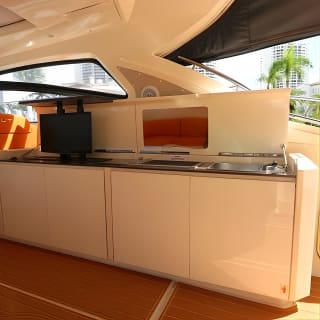 52' Azimut Yacht Charter with Captain and Mate