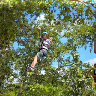 Coral Crater Park: Zipline Adventure