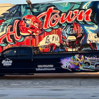 2 Hours H- Town Tour with 15ft Open Air Party Truck On Wheels