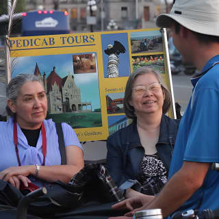 Pedicab Tour of Victoria from Cruise Ship Terminal