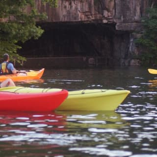 Nickajack Bat Cave Kayak Tour with Chattanooga Guided Adventures