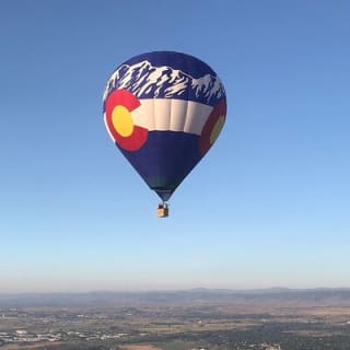 Breathtaking Colorado Springs Sunrise Hot Air Balloon Flight