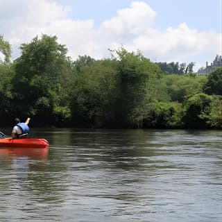 Beautiful Self Guided Kayaking by the Biltmore