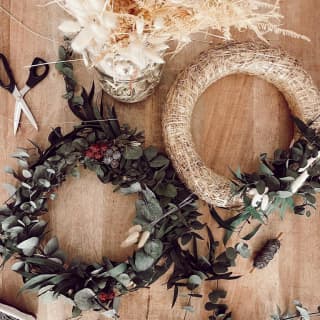 ﻿CHRISTMAS WREATHS WORKSHOP