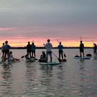 Sunset Clear Kayak or Clear Paddleboard in Orlando