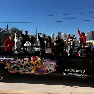 2 Hours H- Town Tour with 15ft Open Air Party Truck On Wheels