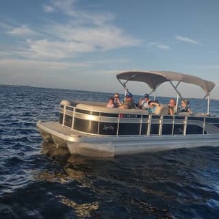 Private 3 Hour Powerboat Dolphin Cruise with Remote Beach Stop up to 6 guests