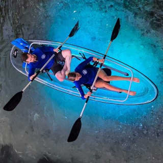 Clear Kayak Sunset Glow Tour